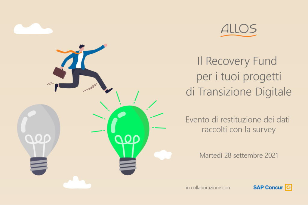 SAP Concur con ALLOS | Il Recovery Fund per i tuoi progetti di Transizione Digitale