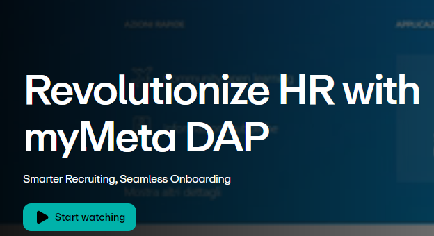 Revolutionize HR with myMeta DAP – Vimeo showcase HR use cases